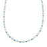Sterling Silver Mother Of Pearl Bead Necklace AX121618